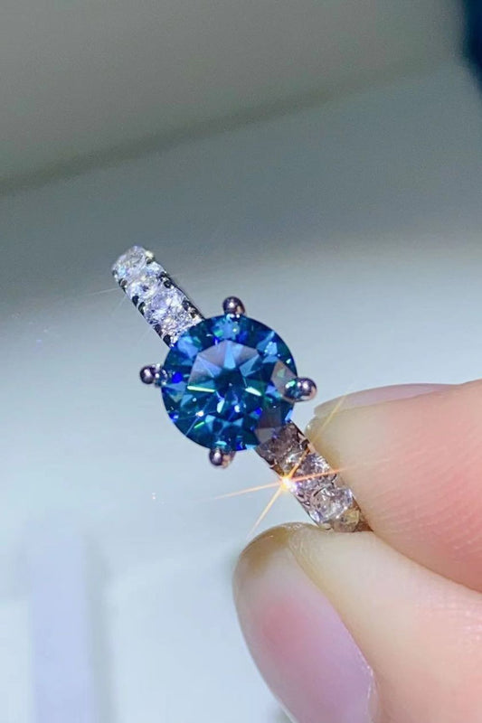 *APP EXCLUSIVE* Future Style 1 Carat Moissanite Side Stone Ring