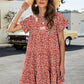 *APP EXCLUSIVE* Leopard Babydoll Tiered Dress
