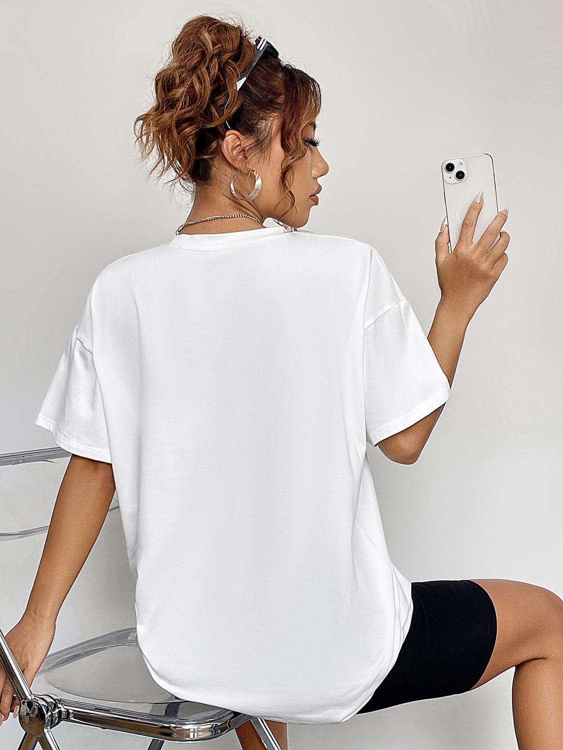 *APP EXCLUSIVE* Coffee Ghost Graphic T-Shirt