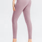 *APP EXCLUSIVE* Wide Waistband Slim Fit Long Sports Pants