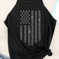 *APP EXCLUSIVE* USA Flag Halter Neck Tank