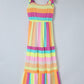 *APP EXCLUSIVE* Striped Sleeveless Maxi Dress