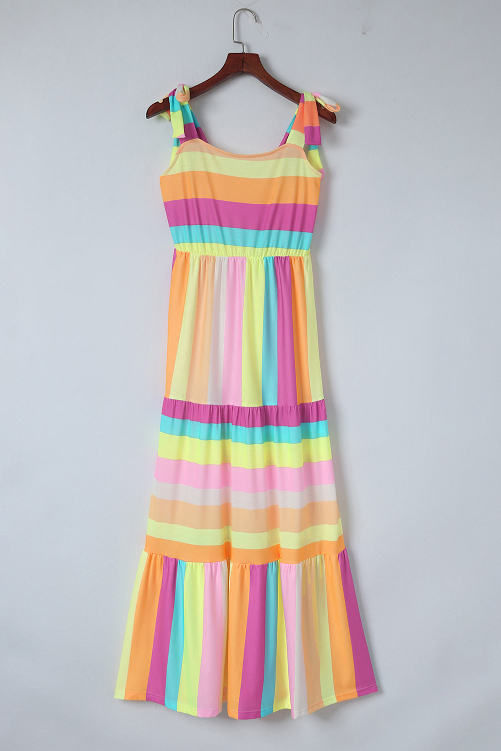 *APP EXCLUSIVE* Striped Sleeveless Maxi Dress