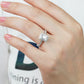 *APP EXCLUSIVE* 1 Carat Moissanite 925 Sterling Silver Halo Ring