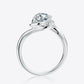 *APP EXCLUSIVE* 1 Carat Moissanite 925 Sterling Silver Heart Ring