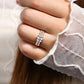 *APP EXCLUSIVE* Moissanite 925 Sterling Silver 18K Gold plated Ring