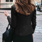 *APP EXCLUSIVE* Mock Neck Zip Up Jacket