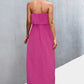 *APP EXCLUSIVE* Strapless Split Maxi Dress