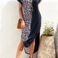 *APP EXCLUSIVE* Leopard Colorblock Maxi Dress