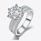 *APP EXCLUSIVE* 3 Carat Moissanite Three-Layer Ring