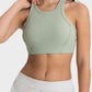 *APP EXCLUSIVE* Wide Strap Cropped Sport Tank