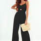 *APP EXCLUSIVE* Smocked Spaghetti Strap Wide Leg Jumpsuit