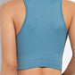 *APP EXCLUSIVE* Mock Neck Ribbed Sports Bra Tank