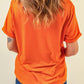 *APP EXCLUSIVE* Round Neck Cuffed Short Sleeve Tee