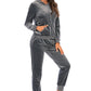 *APP EXCLUSIVE* Zip-Up Hooded Jacket and Pants Set