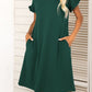*APP EXCLUSIVE* Flounce Sleeve Dress with Pockets