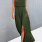 *APP EXCLUSIVE* Strapless Split Maxi Dress