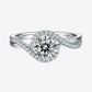 *APP EXCLUSIVE* 1 Carat Moissanite Crisscross Ring