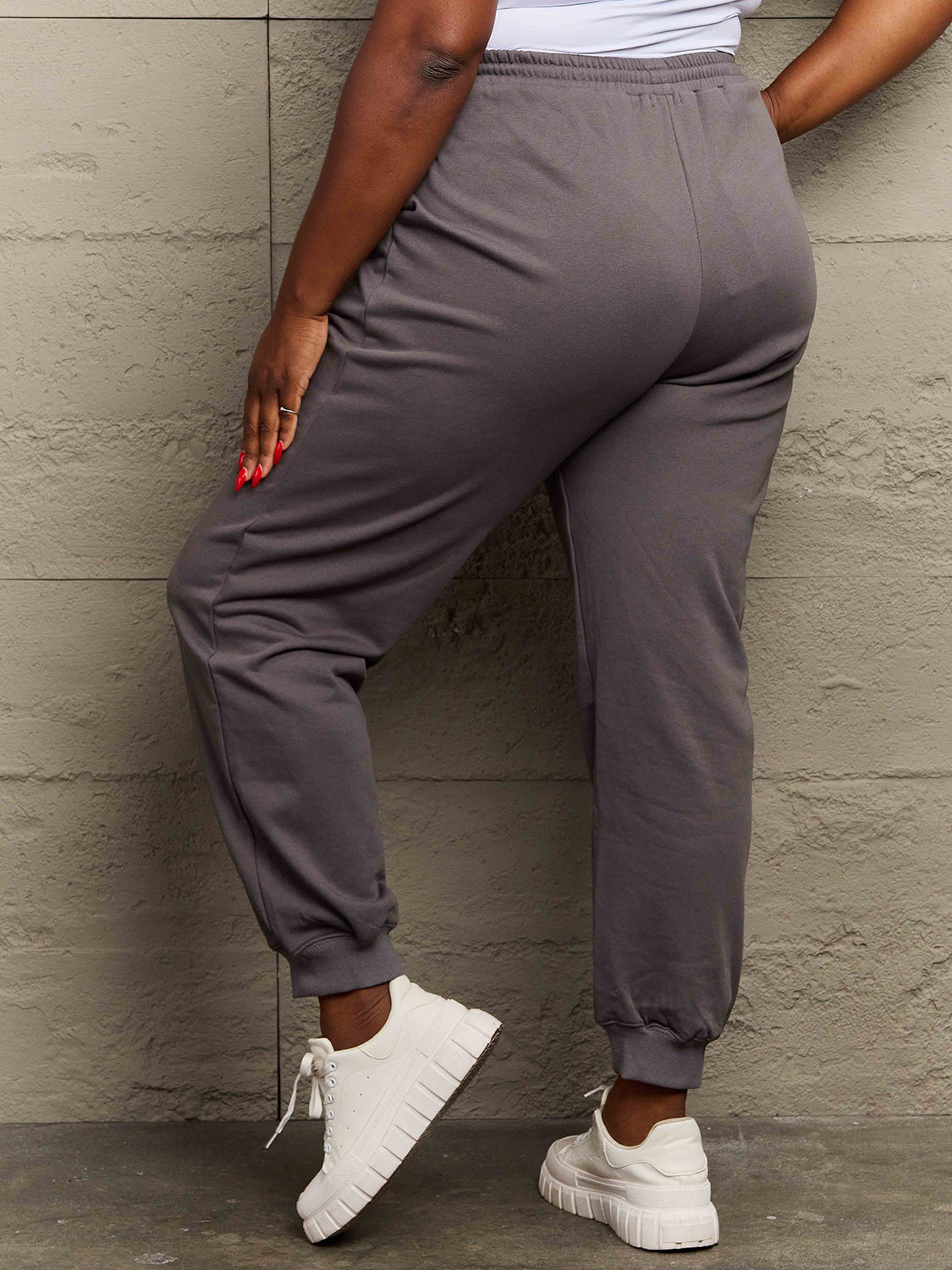 *APP EXCLUSIVE* Solid Drawstring Joggers