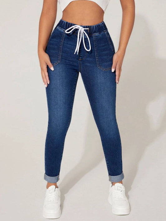 *APP EXCLUSIVE* Drawstring Jean Joggers