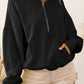 * APP EXCLUSIVE* Zip-Up Dropped Shoulder Hoodie