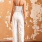 * APP EXCLUSIVE* Sleeveless Tie Front Wide Leg Jumpsuit