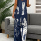 *App Exclusive* Tiedye Spaghetti Strap Jumpsuit with Pockets