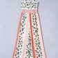 *APP EXCLUSIVE* Leopard Colorblock Wide Leg Smocked Jumpsuit