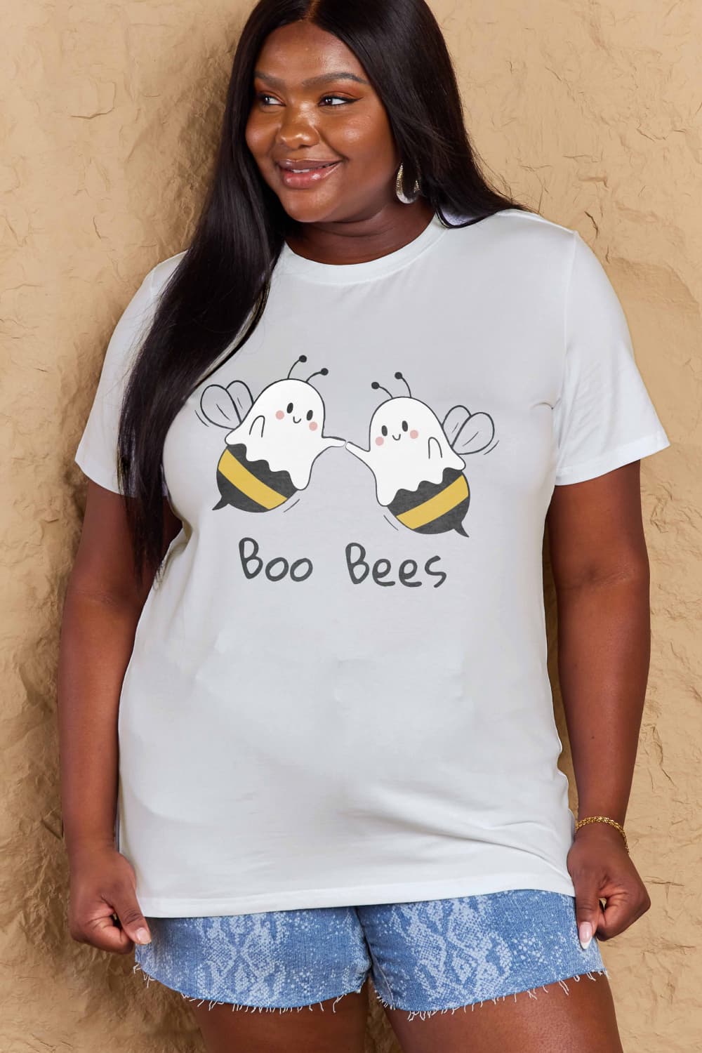 *APP EXCLUSIVE* BOO BEES Graphic Cotton T-Shirt