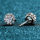 *APP EXCLUSIVE* Moissanite Floral-Shaped Stud Earrings