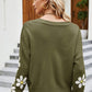*App Exclusive* Floral Ribbed Cardigan