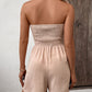 *APP EXCLUSIVE* Smocked Strapless Romper