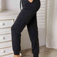 Leopard Print Joggers with Pockets