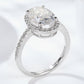 *APP EXCLUSIVE* 4.5 Carat Moissanite Halo Ring