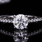 *APP EXCLUSIVE* 1 Carat Moissanite 925 Sterling Silver Side Stone Ring