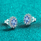 *APP EXCLUSIVE* 1 Carat Moissanite 925 Sterling Silver Stud Earrings