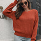 *APP EXCLUSIVE* Crisscross Surplice Neck Long Sleeve Sweater