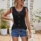 *APP EXCLUSIVE* Button Eyelet Tied Tank