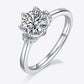 *APP EXCLUSIVE* 1.11 Carat Moissanite 925 Sterling Silver Ring