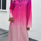 *APP EXCLUSIVE* Ombre Long Sleeve Shirt Dress