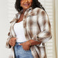 *APP EXCLUSIVE* Plaid Dropped Shoulder Flannel