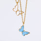 *APP EXCLUSIVE* Butterfly Copper 14K Gold-Plated Necklace