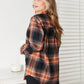 *APP EXCLUSIVE* Plaid Dropped Shoulder Flannel