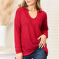 *APP EXCLUSIVE* Wide Notch Relax Top