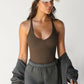 Scoop Neck Wide Strap Tank