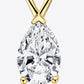 *APP EXCLUSIVE* 1.5 Carat Moissanite Pendant 925 Sterling Silver Necklace
