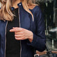 *APP EXCLUSIVE* Mock Neck Zip Up Jacket