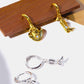 *APP EXCLUSIVE* Hat & Boot Copper 14K Gold Plated Earrings