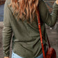 * APP EXCLUSIVE* Vneck Long Sleeve Ribbed Top