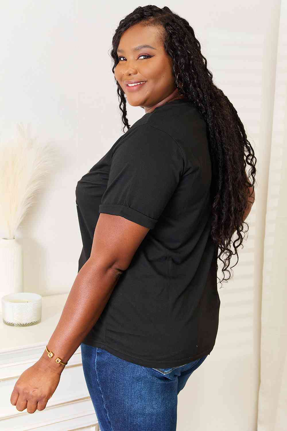 *APP EXCLUSIVE* WIFE MOM BOSS Leopard Graphic T-Shirt